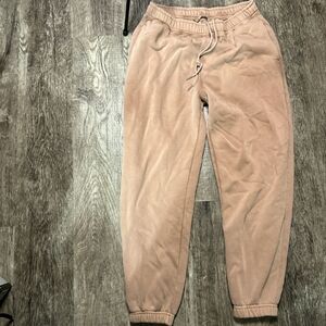 Abercrombie & Fitch Beige Joggers